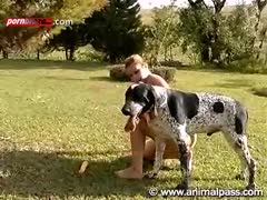 Whore Girl Just Want Fucking Dog