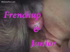 Zoo sex xxx zoophilia free sex animal porn footage of an elderly lady being fucked by her dog in the kennel.